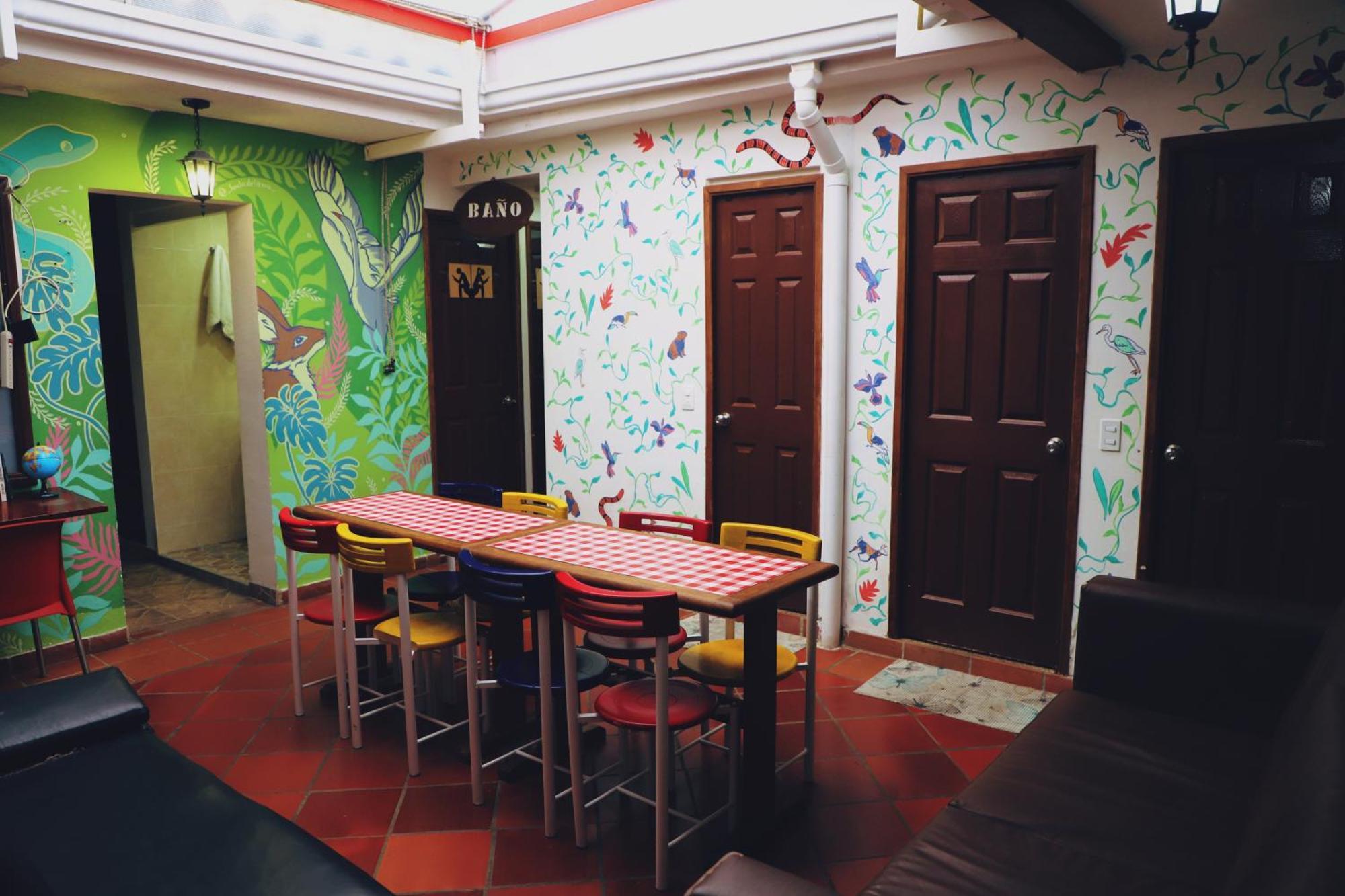 Usaquen Station Hostel โบโกตา ภายนอก รูปภาพ